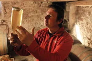 Xavier Wymann en cave
